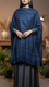 Navy Winter Cape shawl PW5911