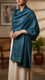 Seagreen Winter Cape shawl PW5911