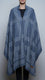 Navy Winter Cape shawl PW5916