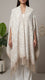 Off/White Winter Cape shawl PW5917