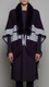 Purple Winter Cape Shawl PW5922