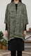 Green Winter Cape Shawl PW5931