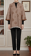 Brown Winter Cape Shawl PW5932
