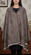 Coffee Winter Cape Shawl PW5932