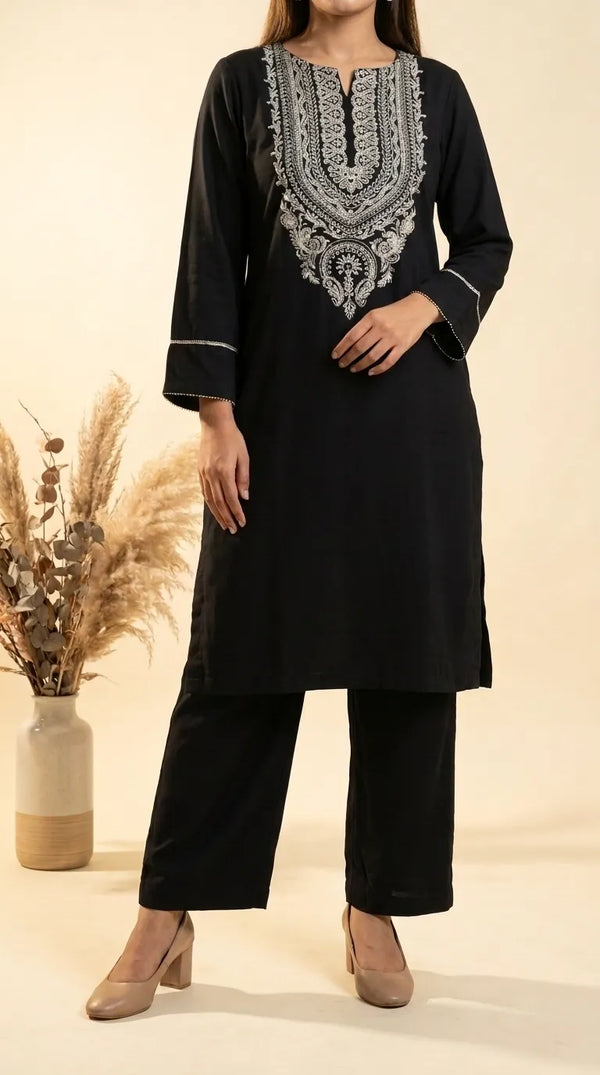 2 PC Embellished Georgette Suit PW600101