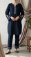2 PC Embellished Cambric Stitched Suit PW600201