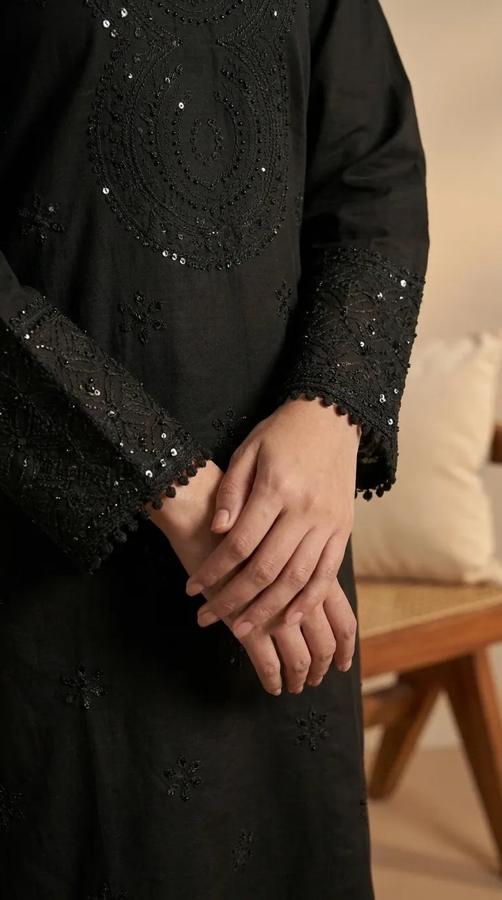 3 PC Embellished Khaddar Suit PW603701