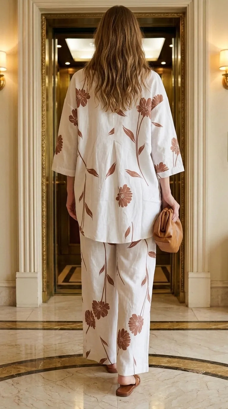 2 PC Embellished Jaquard Stitched Suit PW605293