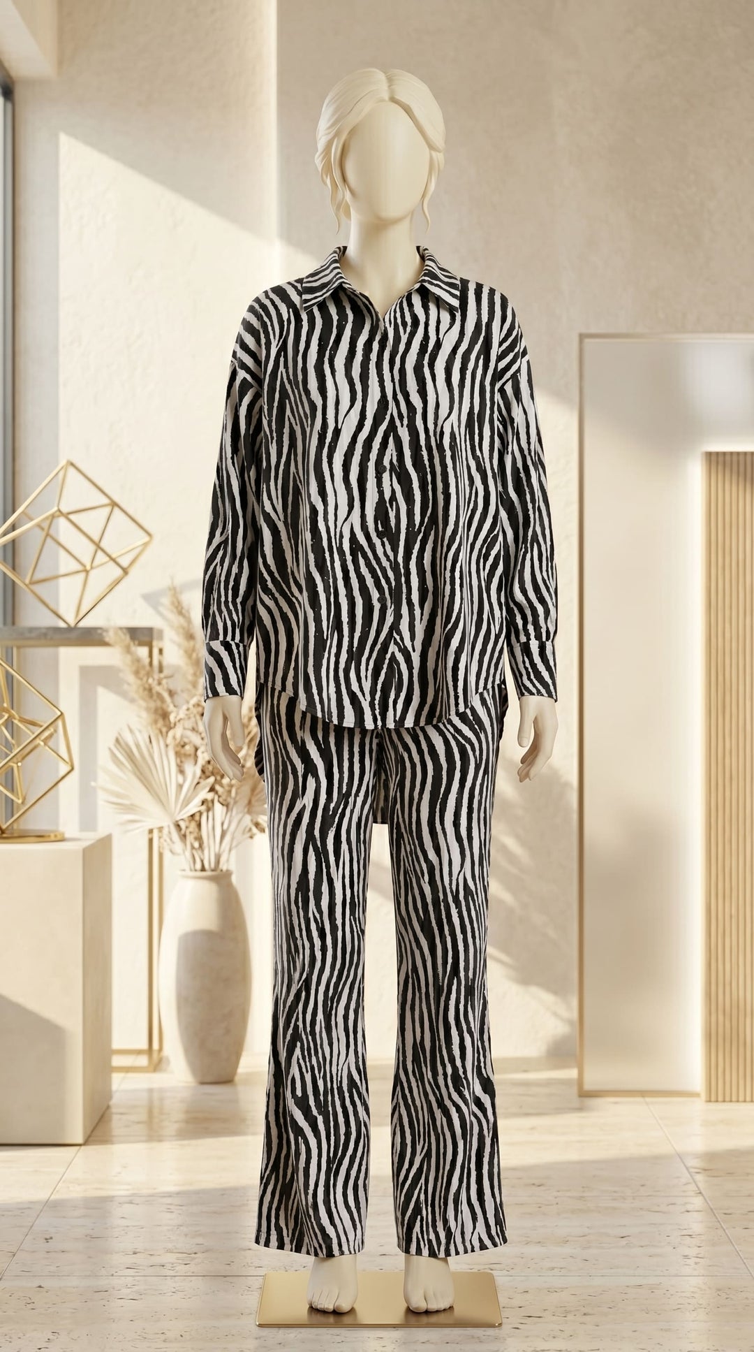 2 PC Embellished Blended Mix Suit PW606728