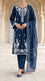 3 PC Embellished Khaddar Stitched Suit PW609648