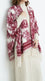 Maroon Acrylic Cape Shawl PW610605