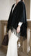 Black Acrylic Cape Shawl PW610801
