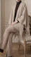 Beige Acrylic Cape Shawl PW610862