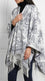 Black Acrylic Cape Shawl PW611501