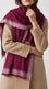 Maroon Winter Stole PW613305
