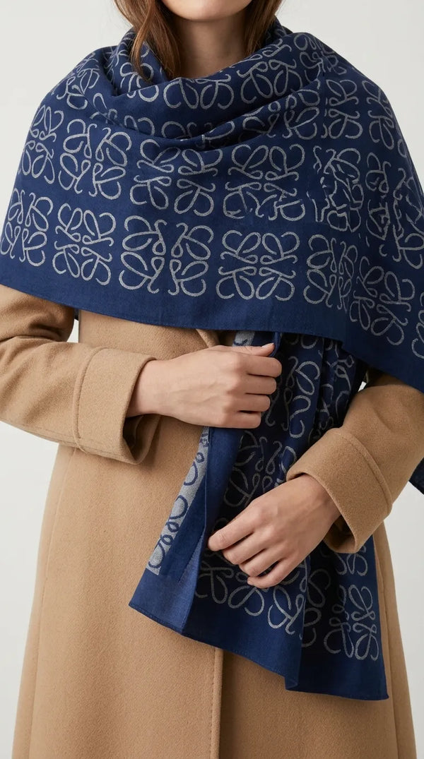 Navy Winter Stole PW613448