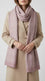 Tea Pink Winter Stole PW6134B1