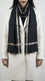 Black Winter Acrylic Stole PW613501