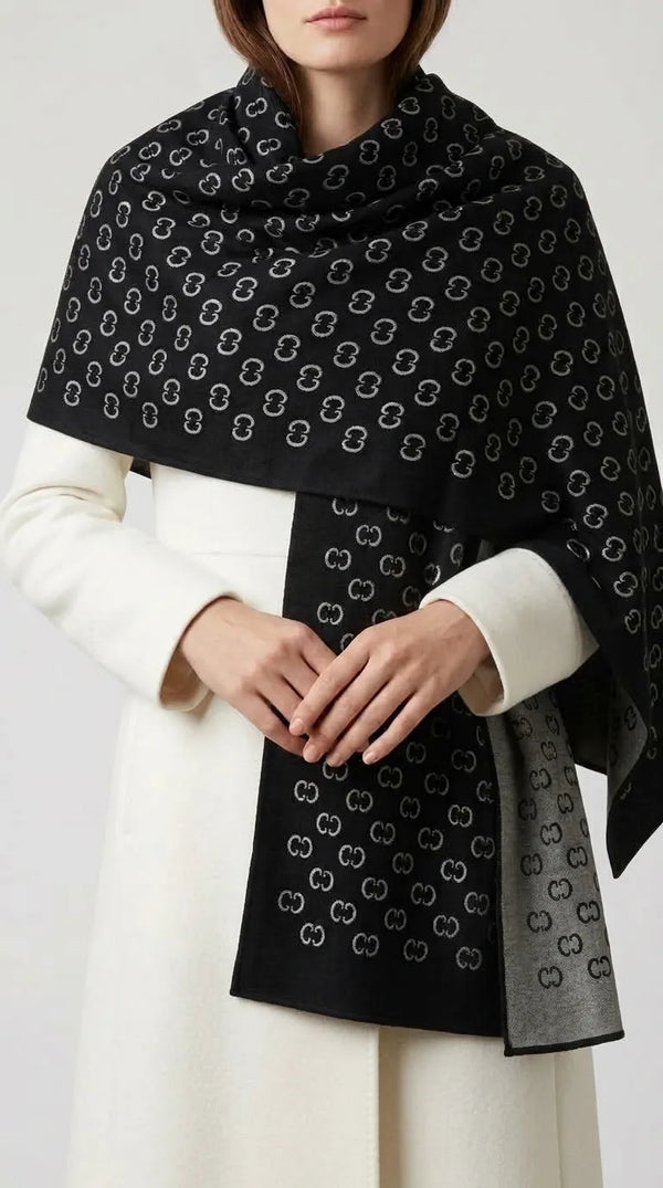 Black Winter Stole PW613601
