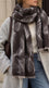 Rust Winter Acrylic Stole PW614621