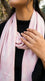 Tea Pink Winter Acrylic Stole PW6152B1