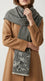 Black Winter Stole PW616601