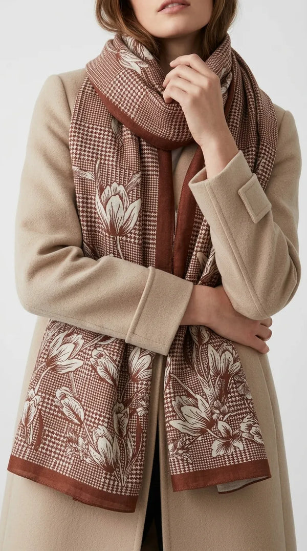 Brown Winter Stole PW616602