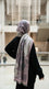 Grey Winter Acrylic Stole PW616707