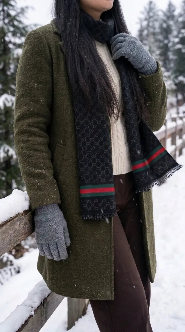 Black Winter Muffler PW617601