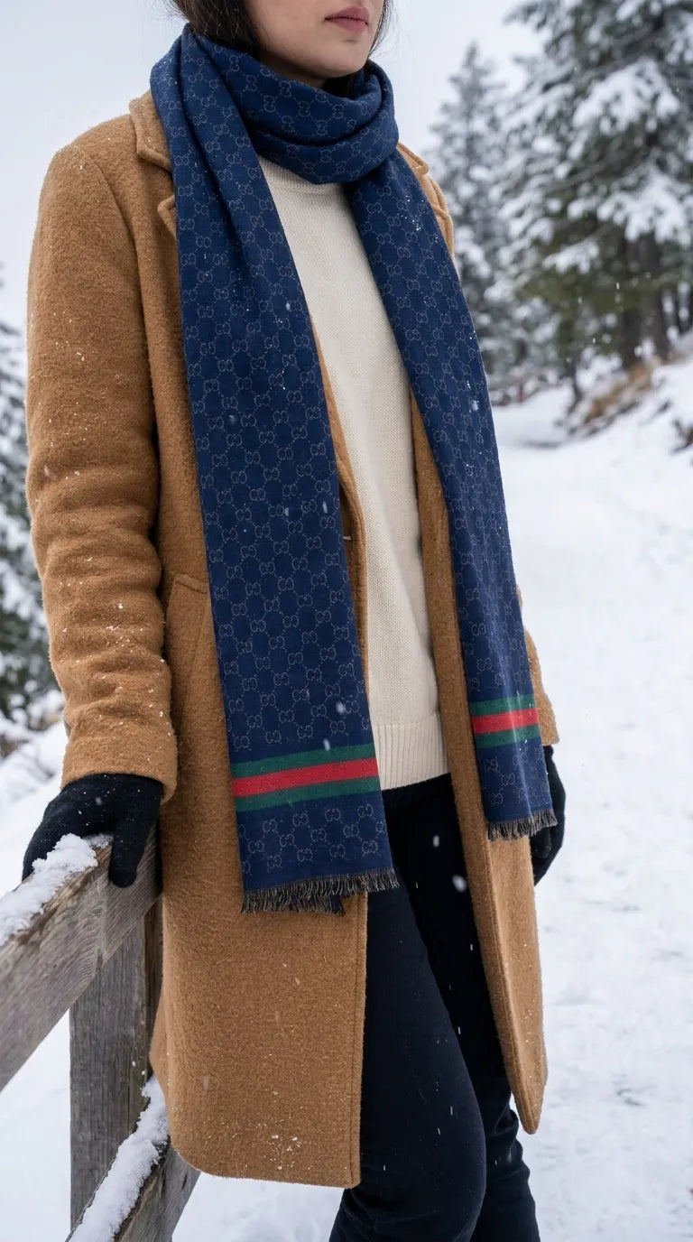 Navy Winter Muffler PW617648