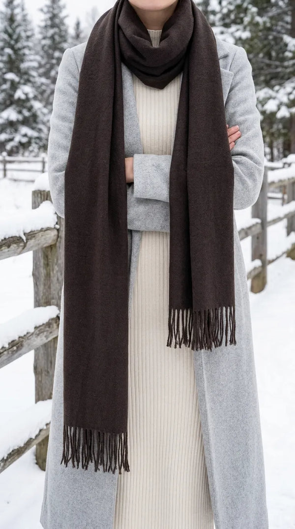 Brown Winter Muffler PW617802