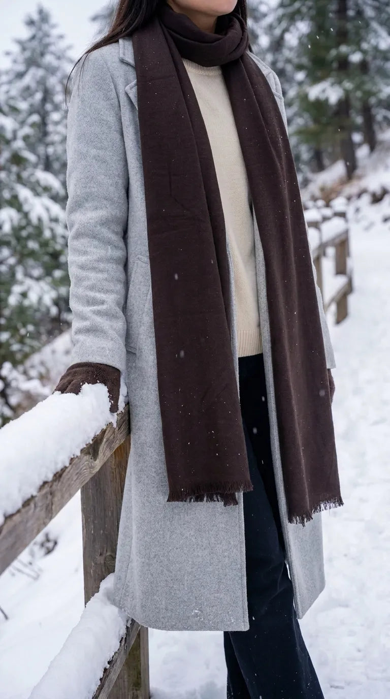 Brown Winter Muffler PW617802