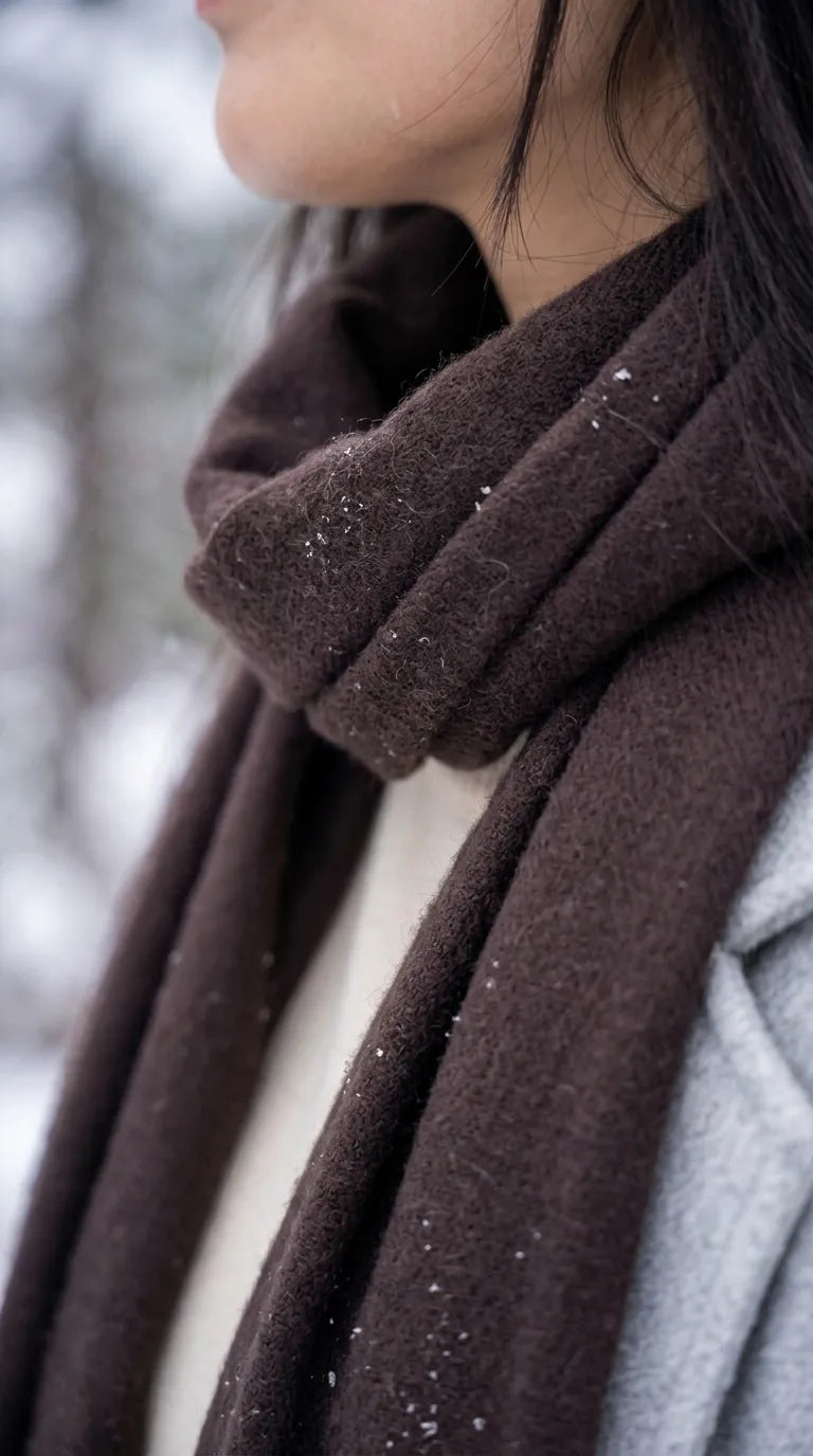 Brown Winter Muffler PW617802