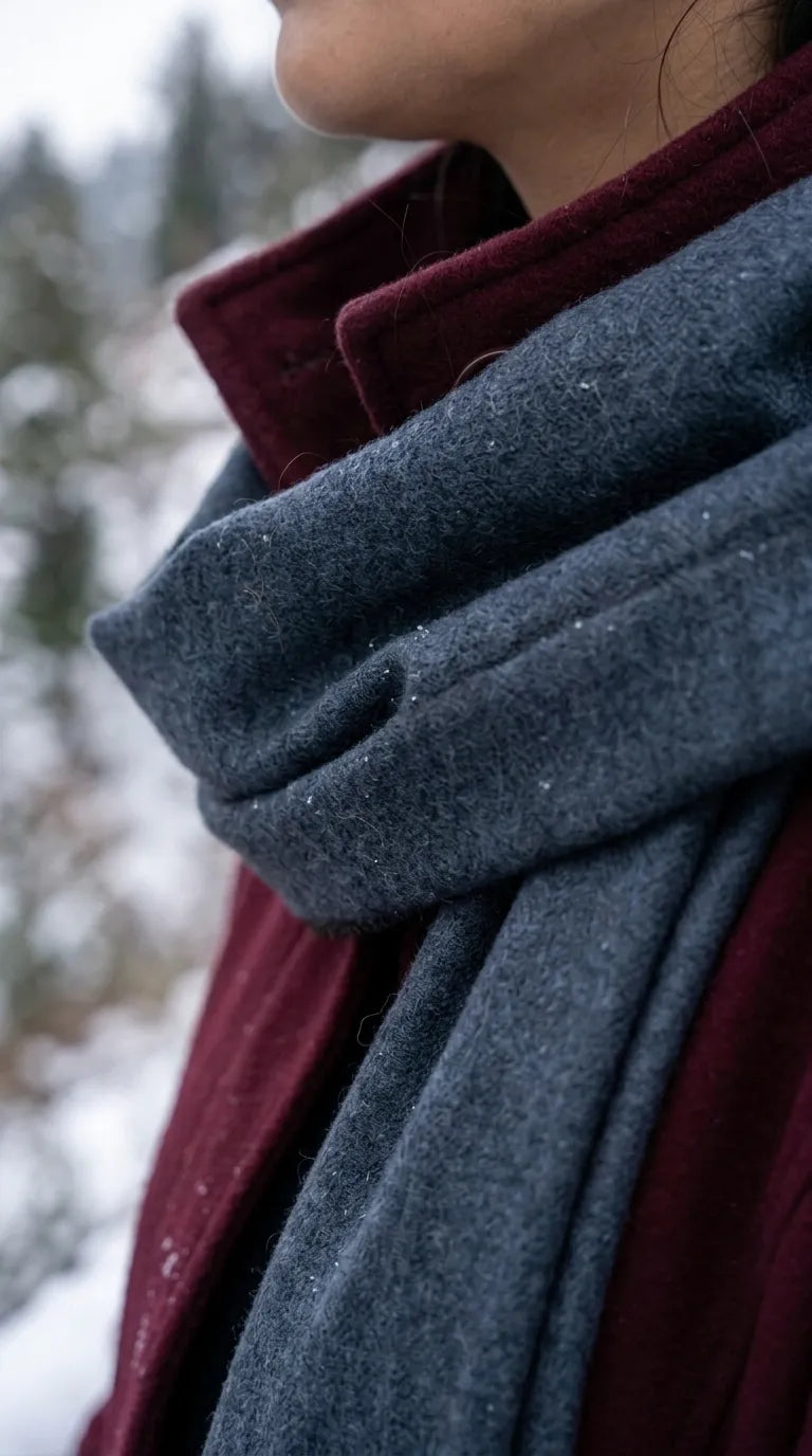 Grey Winter Muffler PW617807