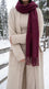 Red Winter Muffler PW617913