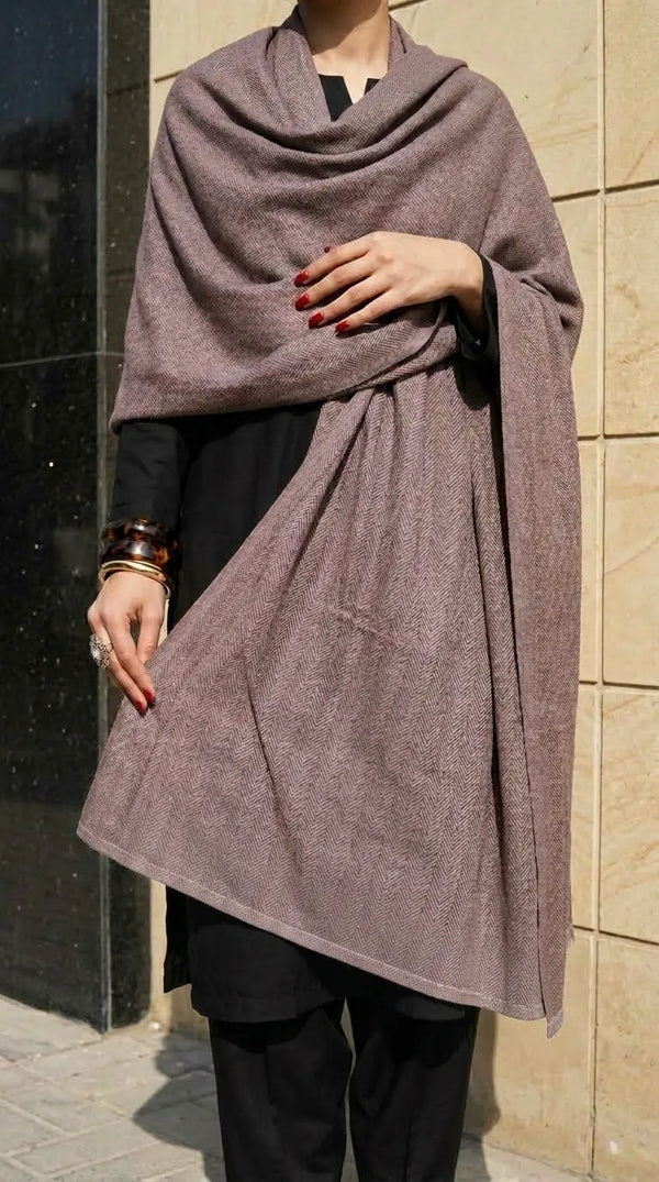 Brown Winter Shawl PW618402