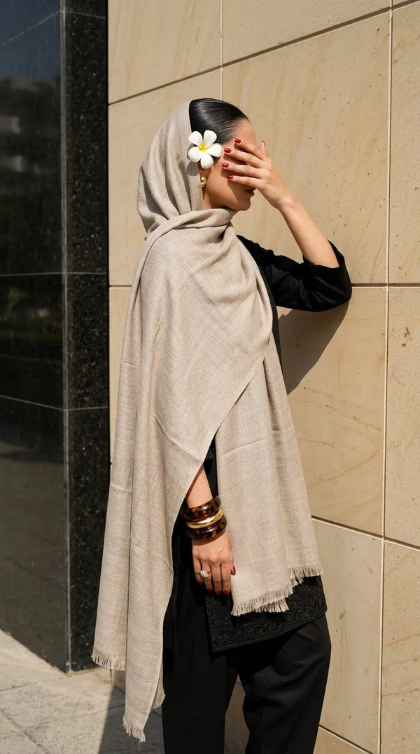 Olive Winter Shawl PW618440