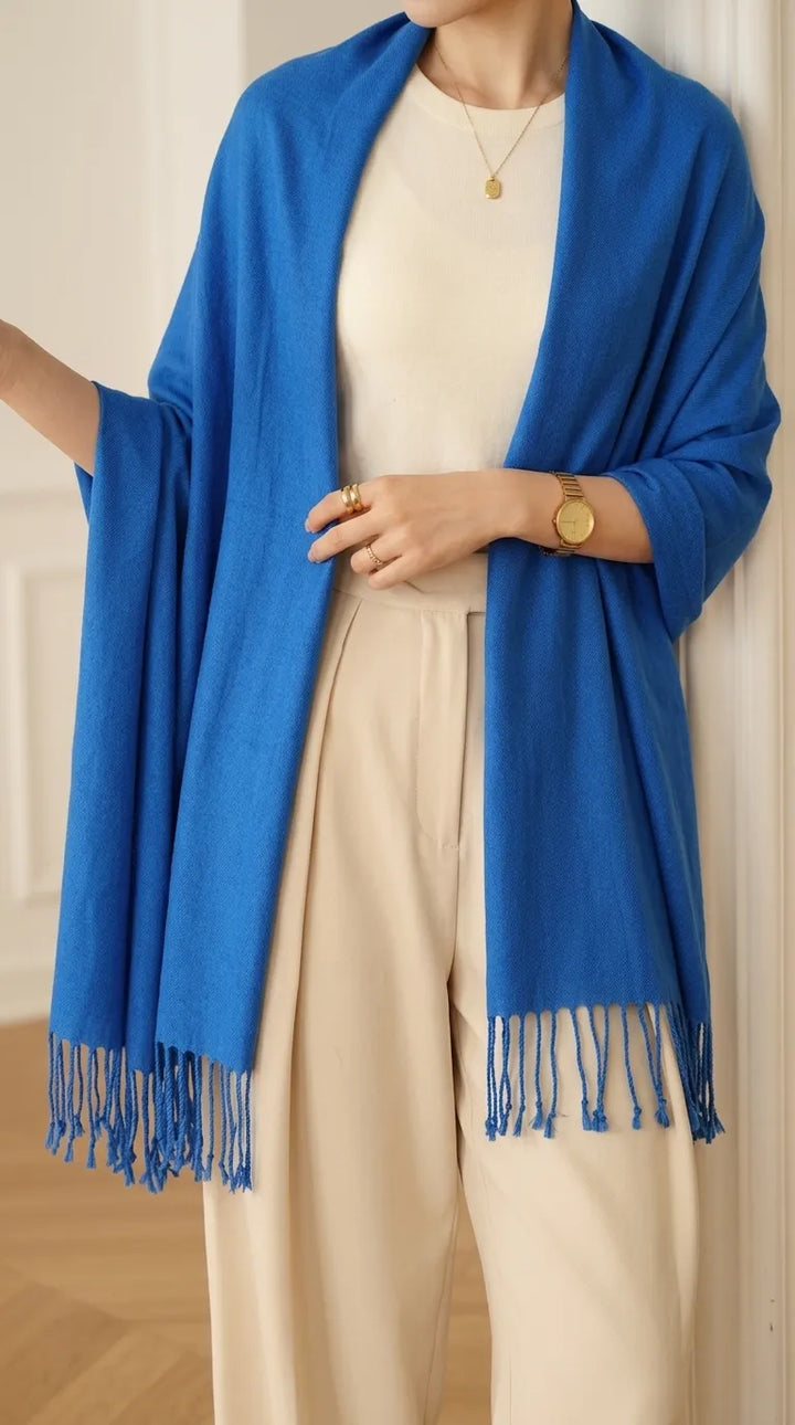 Pewter Winter Acrylic Stole PW6748C6