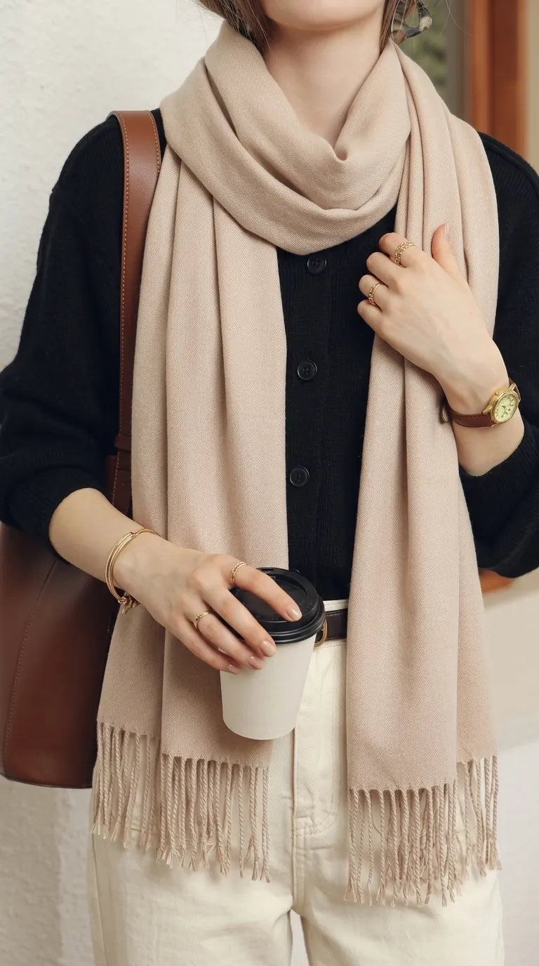 Skin Winter Acrylic Stole PW6748I2