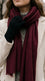 Maroon Winter Acrylic Stole PW675005