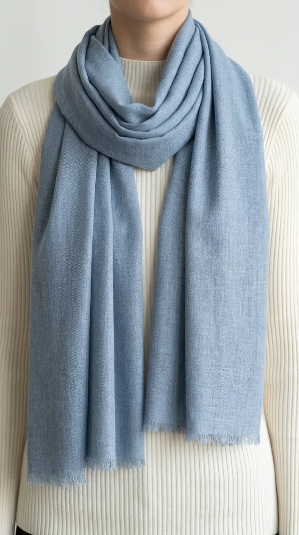Grey Winter Acrylic Stole PW675007