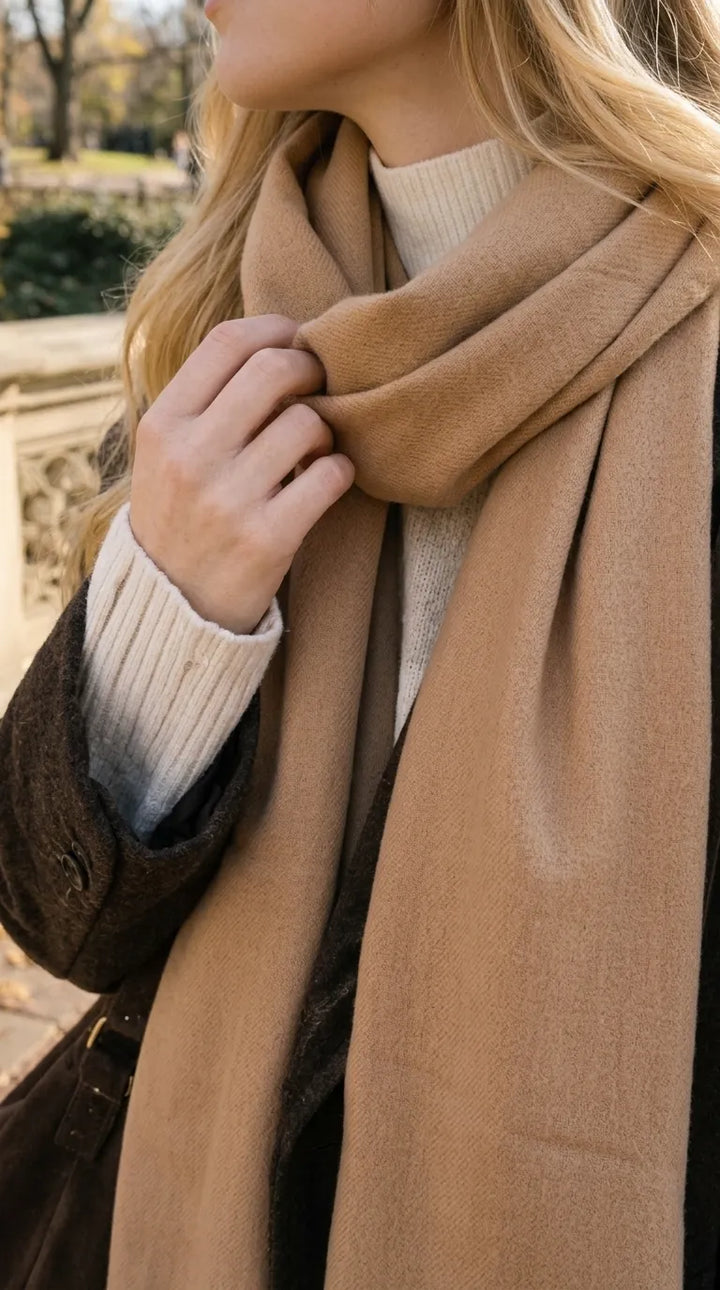 Fawn Winter Acrylic Stole PW675014