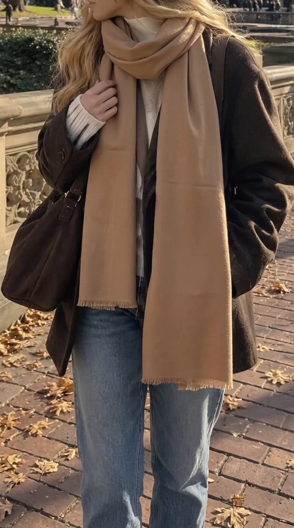 Fawn Winter Acrylic Stole PW675014