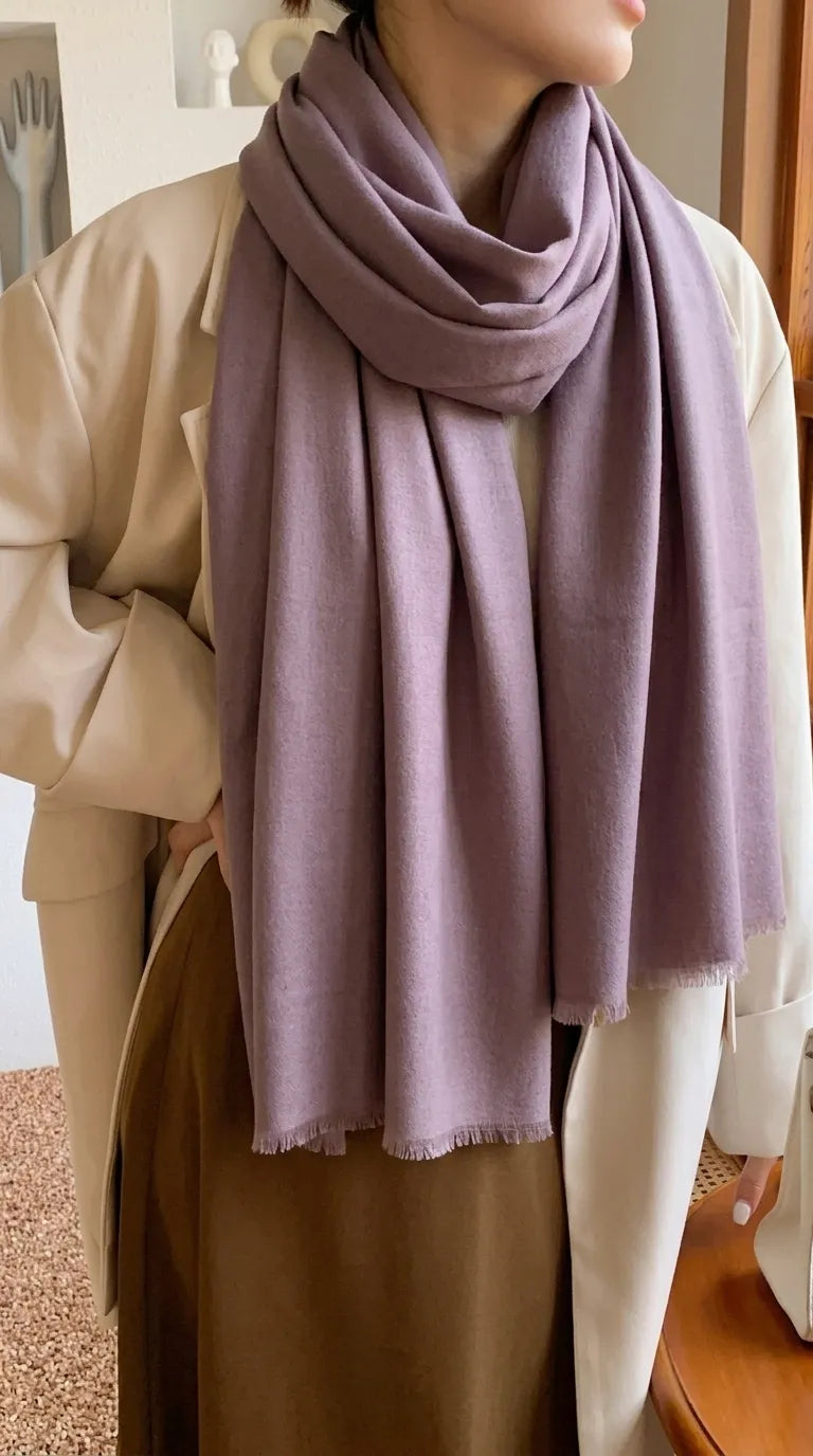 Fawn Winter Acrylic Stole PW675114