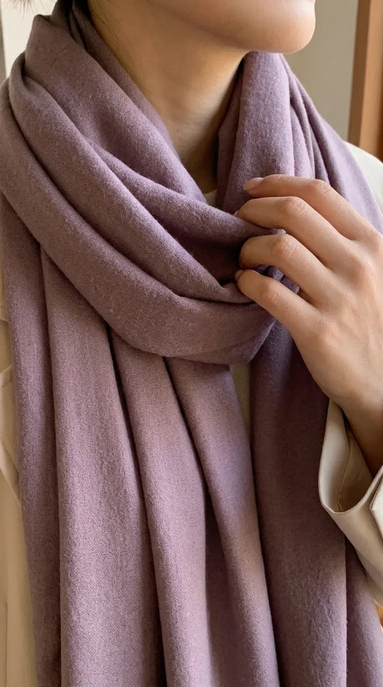 Fawn Winter Acrylic Stole PW675114