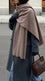 Khaki Winter Acrylic Stole PW675161