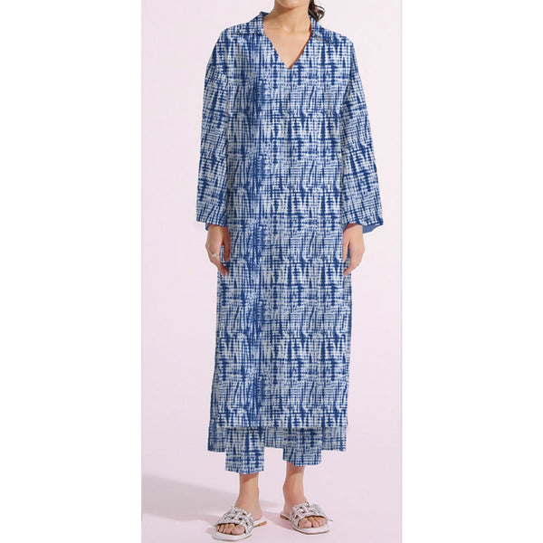 2PC- Unstitched Digital Printed Khaddar Suit PW9577