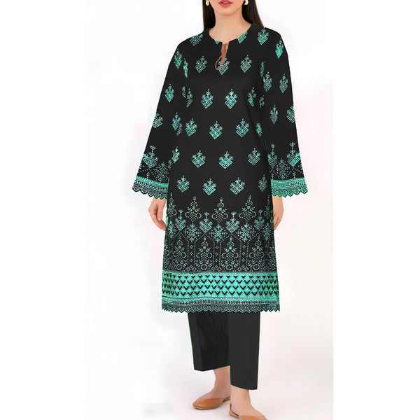 1PC- Unstitched Digital Printed Cambric Shirt PW9597