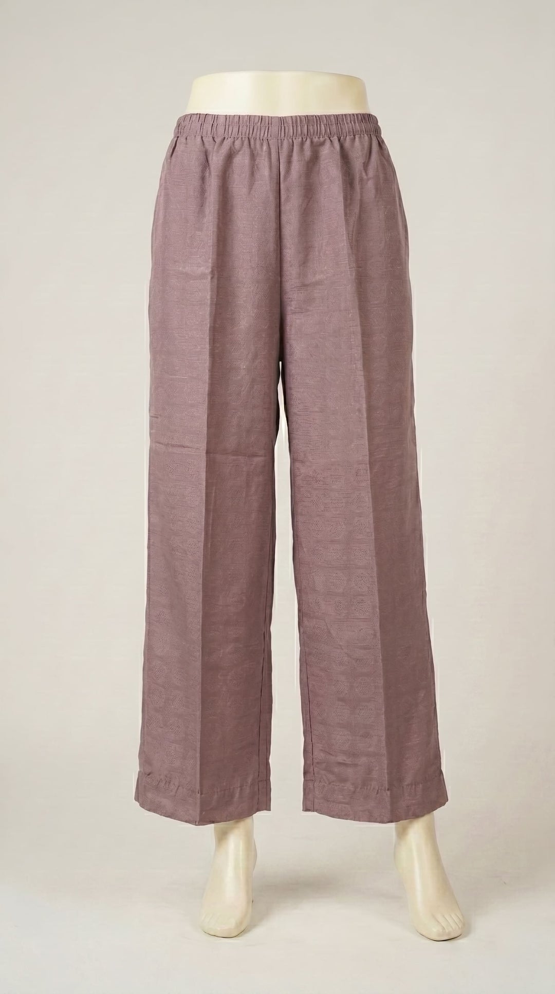 Brown Plain Cambric Trouser Pl601902