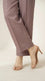 Brown Plain Cambric Trouser Pl601902
